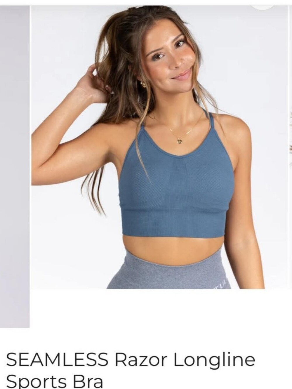 Ptula Razor Longline Sports Bra Bundle Medium
